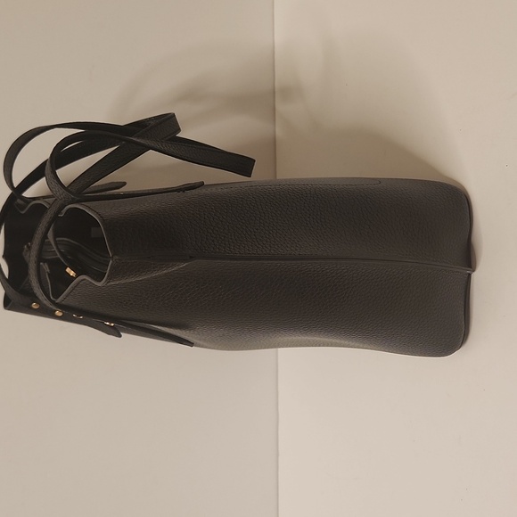 Anne Klein Women's Black Faux Leather Perfect Tote - Picture 9 of 16